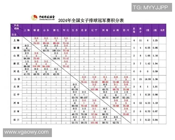 重庆排球队以100分领跑冠军赛积分榜展现强大实力