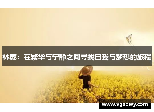 林葳：在繁华与宁静之间寻找自我与梦想的旅程